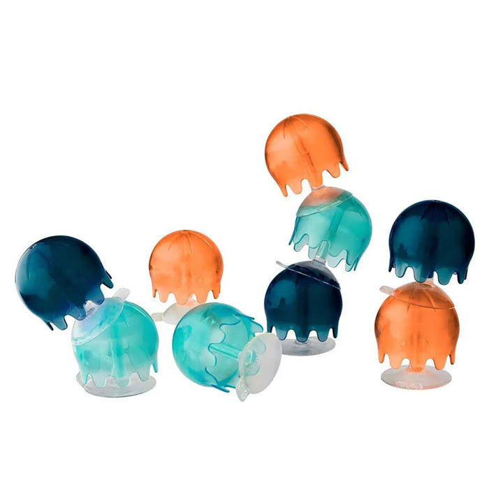 Boon - Jellies Suction Cup Bath Toy - Coral/Yellow