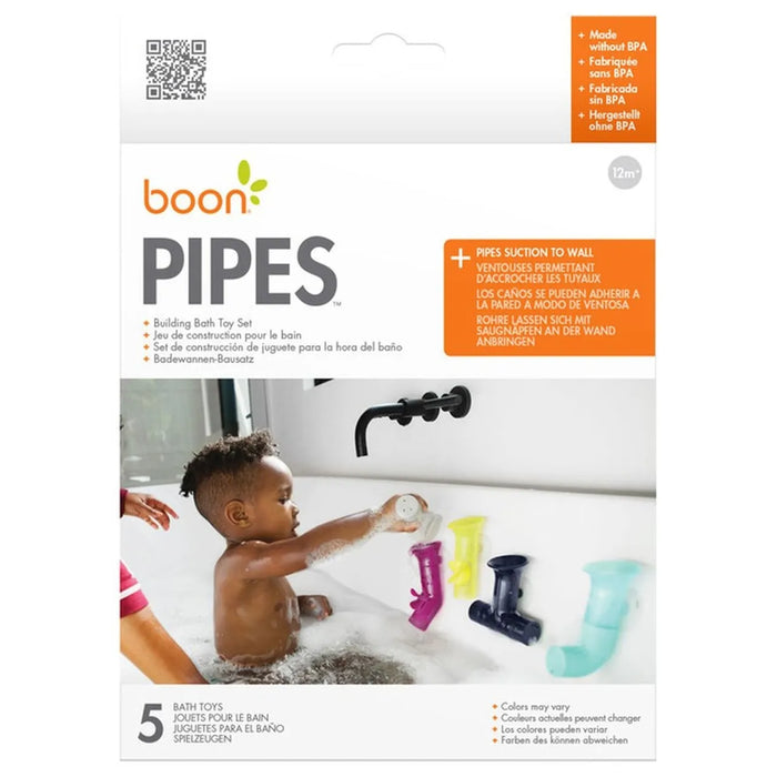 Boon - Pipes Building Bath Toy Multicolor
