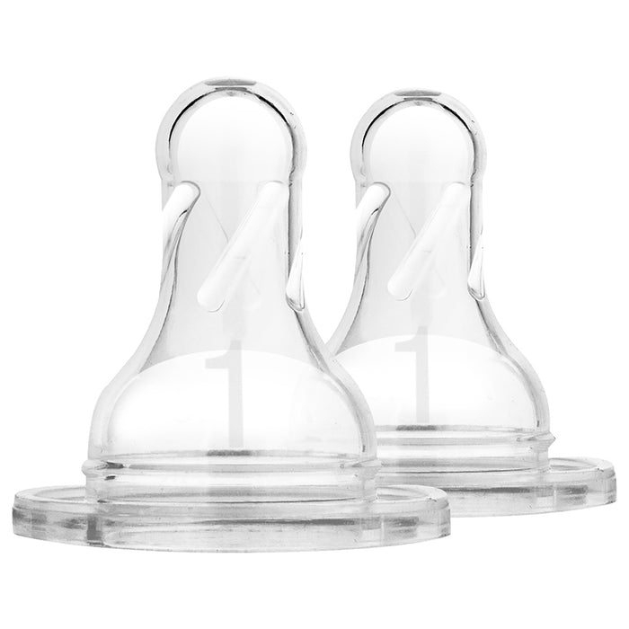 Dr. Browns - Level 1 Silicone Narrow Options+ Nipple 2pcs