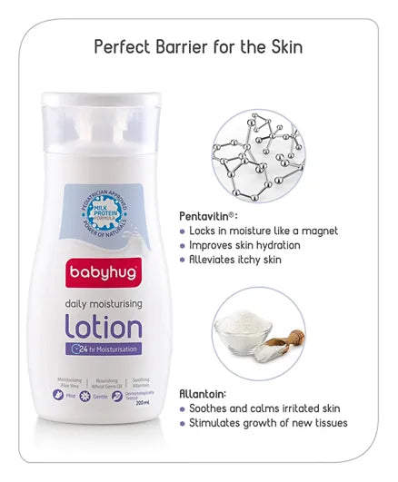 Babyhug Milk Protein Formula Daily Moisturising Lotion - 200 ml