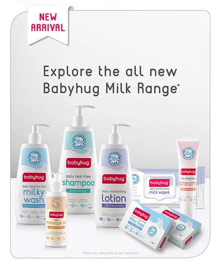 Babyhug Milk Protein Formula Daily Moisturising Lotion - 200 ml