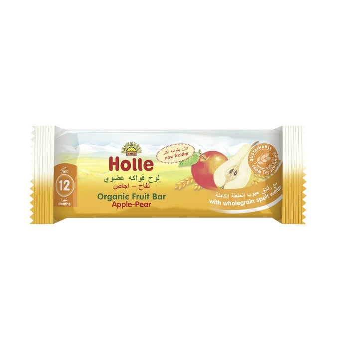 Holle - Organic Fruit Bar Apple & Pear 25g