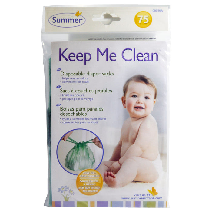 Summer Infant Keep Me Clean Disposable Diaper Sacks (75pack)
