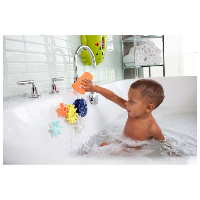 Boon - Cogs - Bath Toy - Navy/Yellow
