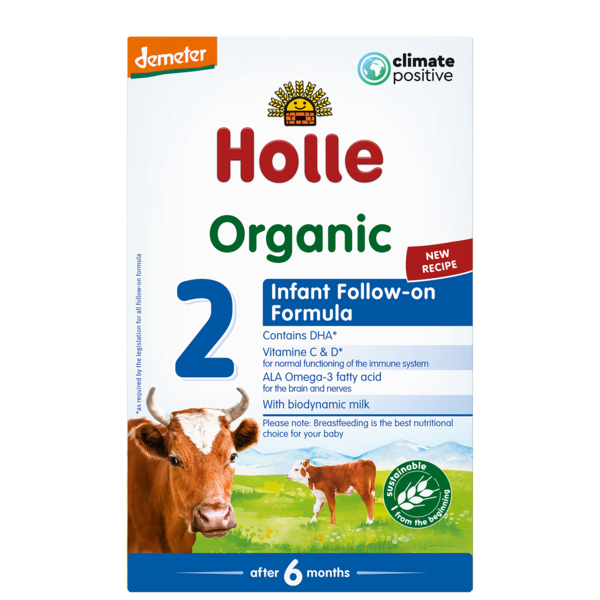 Organic Infant Follow-on Formula 2 from 6 months 600 g Demeter
