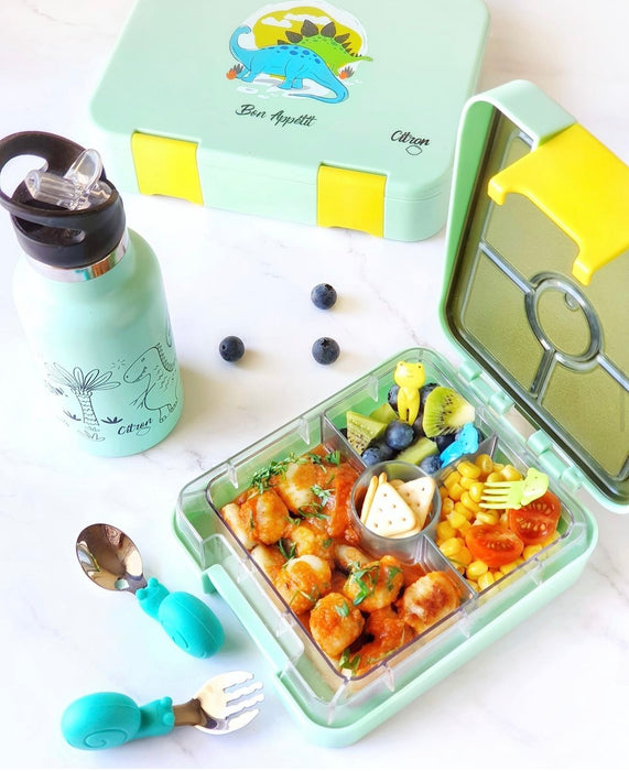 Citron Complete Set -Lunch Box+SnackBox+Bottle (MINT DINO)