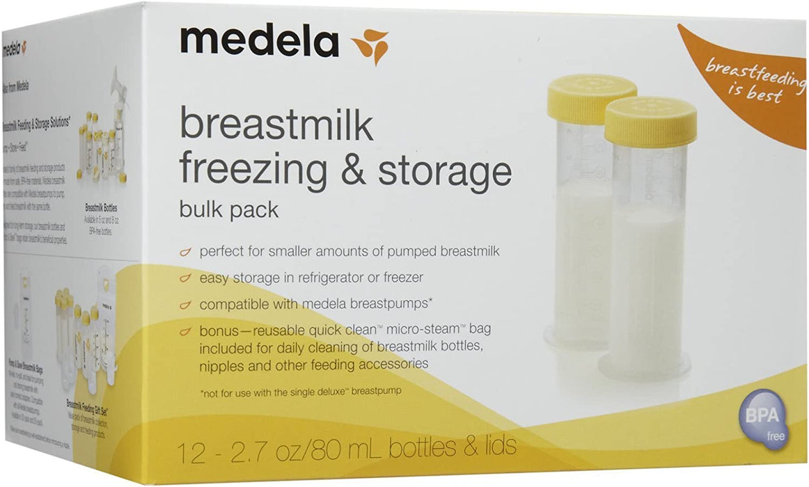 Medela - Breast Milk Freezing & Storage Containers 12 Count