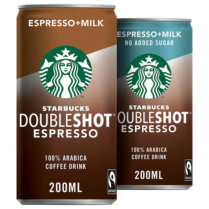 Starbucks Doubleshot Espresso Coffee Drink Can 12x200ml
