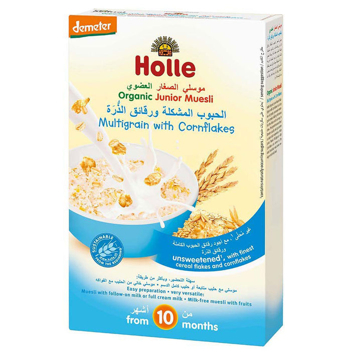 Holle - Junior Muesli Multigrain with Cornflakes 250g