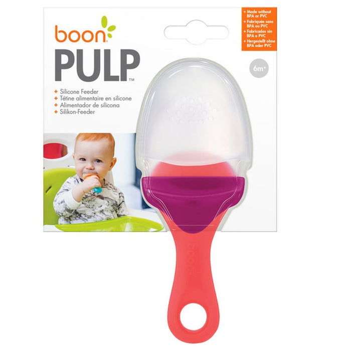 Boon - Pulp Silicone Feeder - Magenta/Pink