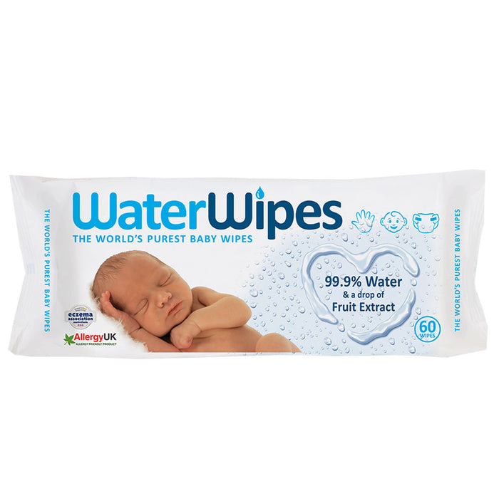 WaterWipes Baby Wipes (60 pk)