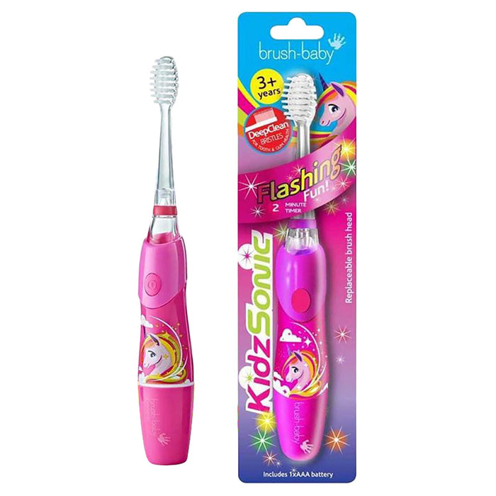 Brush Baby - New Kidzsonic Unicorn Electric Toothbrush