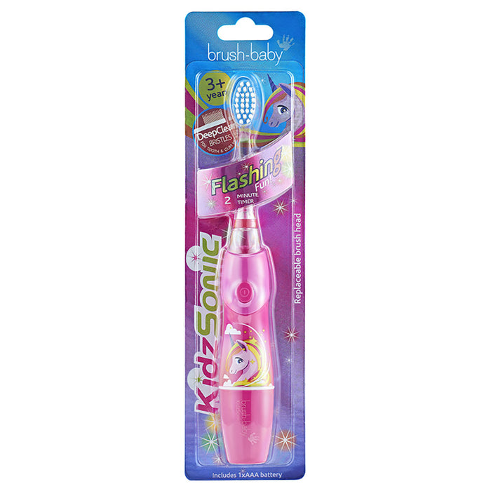 Brush Baby - New Kidzsonic Unicorn Electric Toothbrush