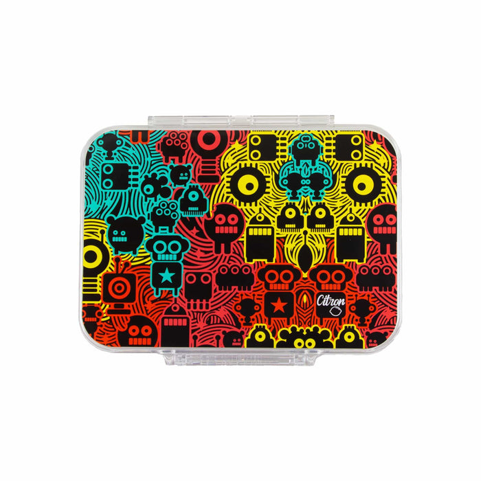 Teenager- Lunchbox 4 compartments- Tritan- Large Capacity- Monster- Gaming