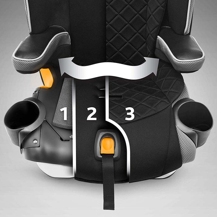 Chicco - MyFit Zip Harness with Booster Car Seat - Nightfall
