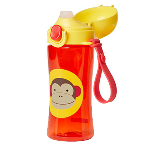 SkipHop - Zoo Sport Bottle 414ml - Monkey