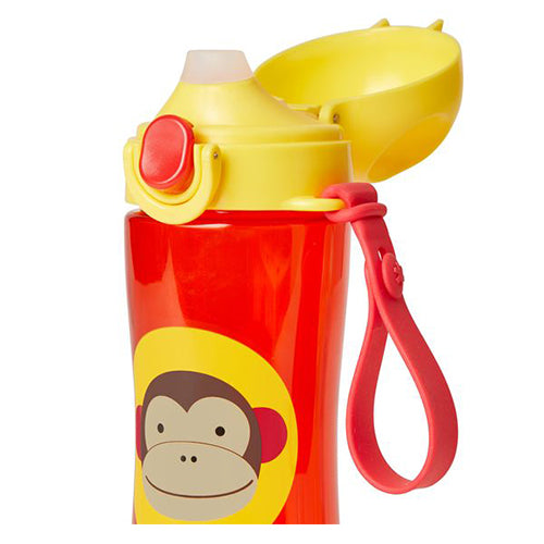 SkipHop - Zoo Sport Bottle 414ml - Monkey