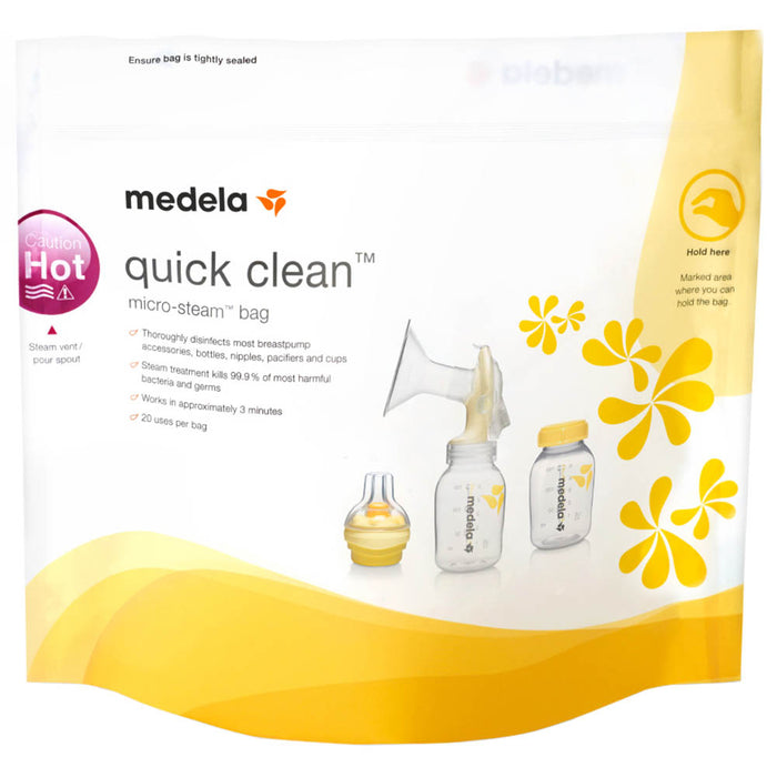Medela Quick Clean Microwave Bags (5-pc)
