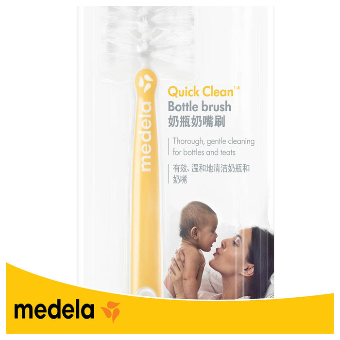 Medela - Quick Clean Bottle Brush - Yellow