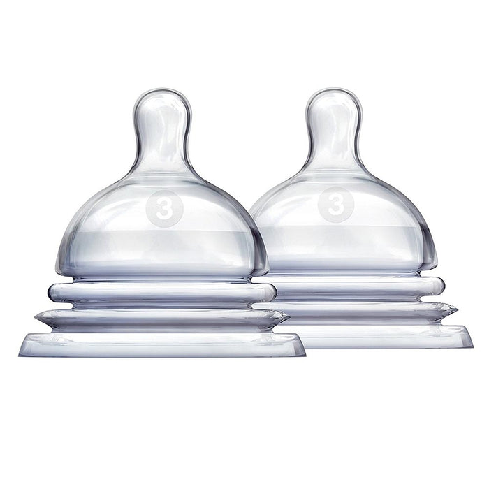 Munchkin - Latch Stage 3 Nipple 2 Pack - Clear