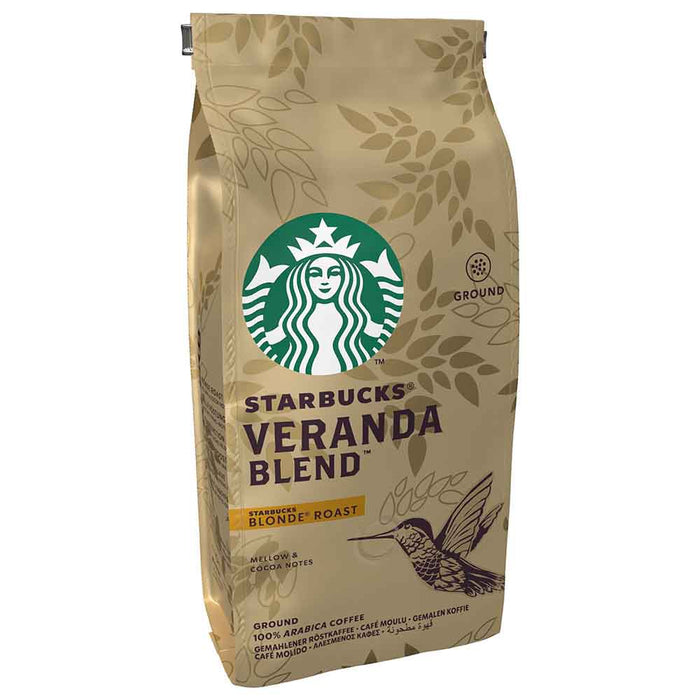 Starbucks Veranda Blend Blonde Roast Ground Coffee Bag 200g