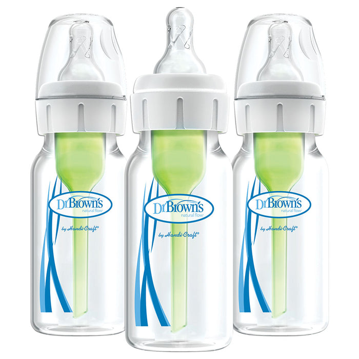 Dr. Browns - 120ml PP Narrow-Neck Options Baby Bottle 3pcs