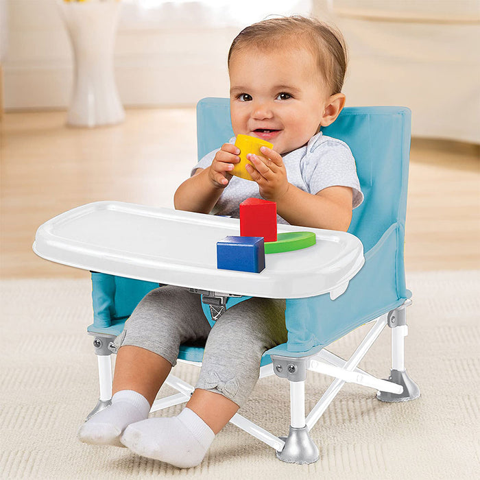 Summer Infant Portable Booster Aqua + Handy Potty & Liner
