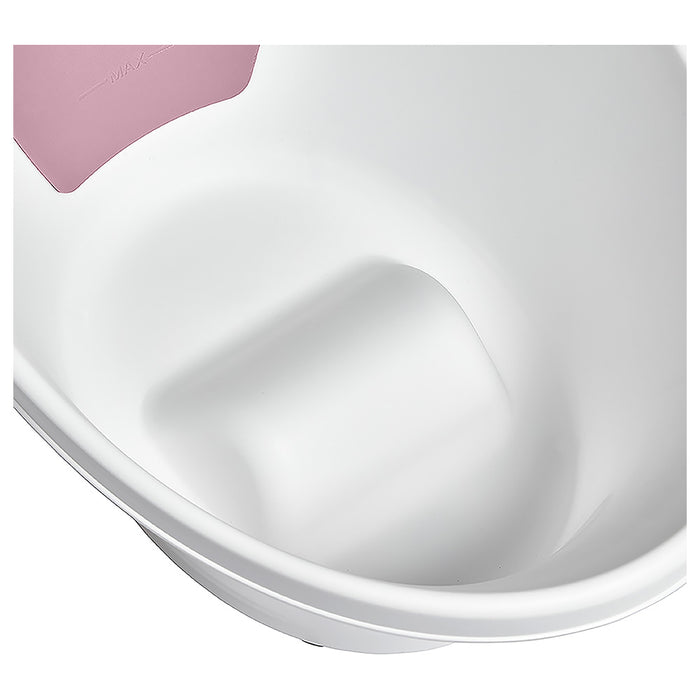 Shnuggle - Baby Bath Tub - White With Pink