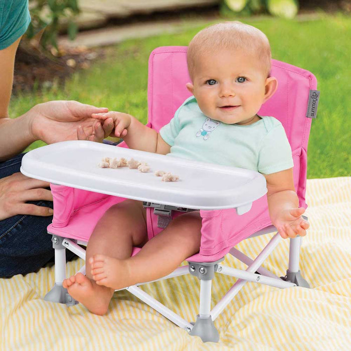 Summer Infant - Pop N Sit Portable Booster - Pink
