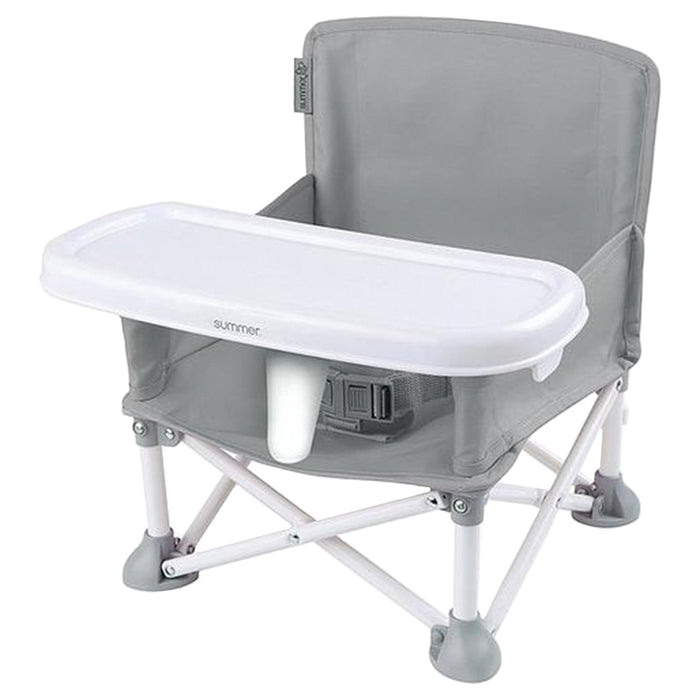 Summer Infant - Pop 'N Sit Portable Booster - Grey