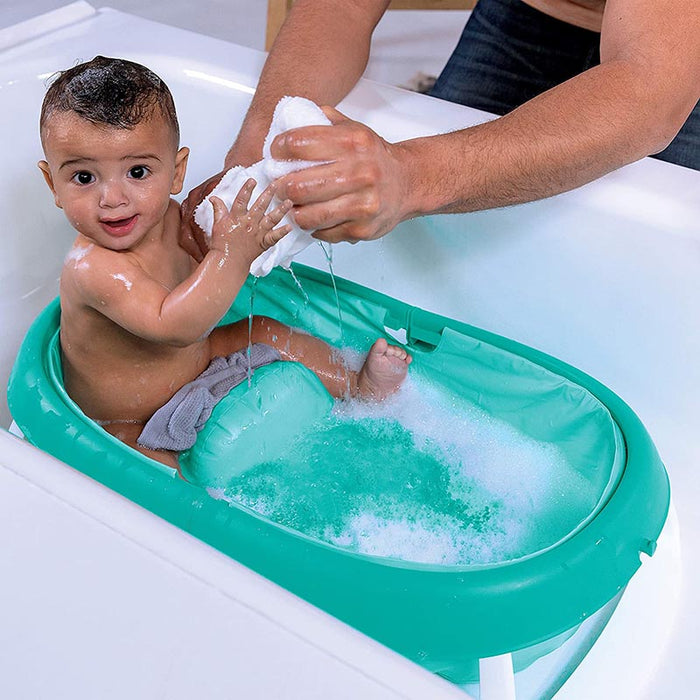 Summer Infant - Fold Away Baby Bath Green