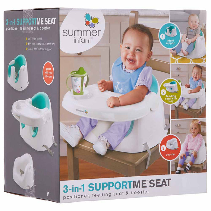 Summer Infant - 3-in-1 Support Me Seat - White
