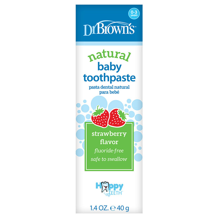 Dr. Browns - Happy Teeth Fluoride Free Toothpaste Strawberry