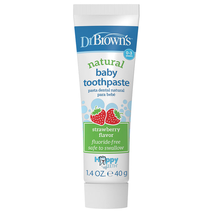 Dr. Browns - Happy Teeth Fluoride Free Toothpaste Strawberry