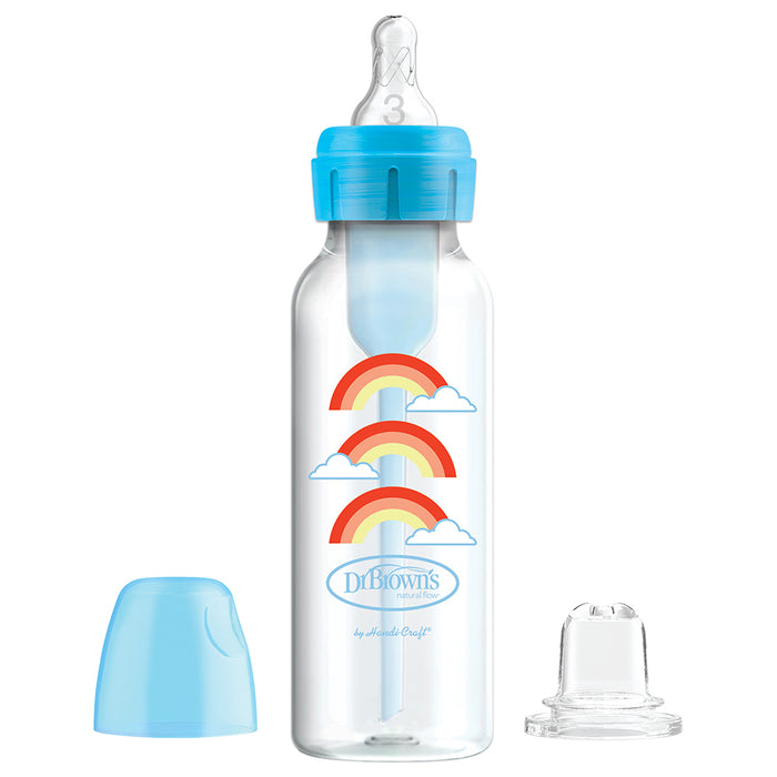 Dr. Browns - 250ml Narrow Options+ Bottle to Sippy Kit Blue