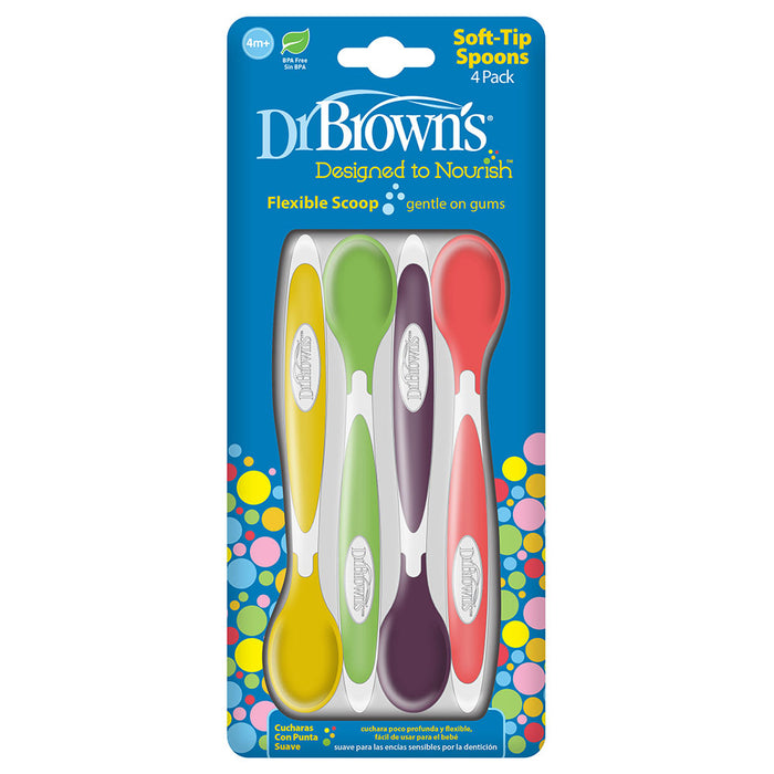Dr. Browns - Soft-Tip Spoon, Pack of 4