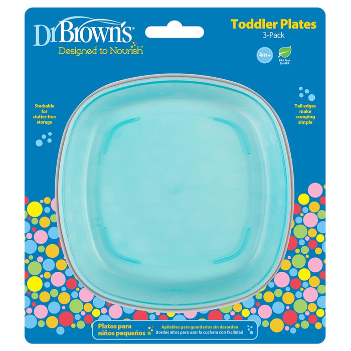 Dr. Browns - Toddler Plates, Pack of 3